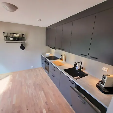 别墅 New By The Sea In Hervik, And Boat Tysvaer