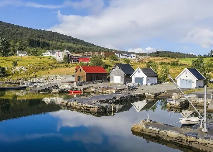 Villa New By The Sea In Hervik, And Boat *